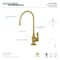Kingston Brass KS5197NML Magellan Single-Handle Water Filtration Faucet, Brushed Brass KS5197NML - alternate 4